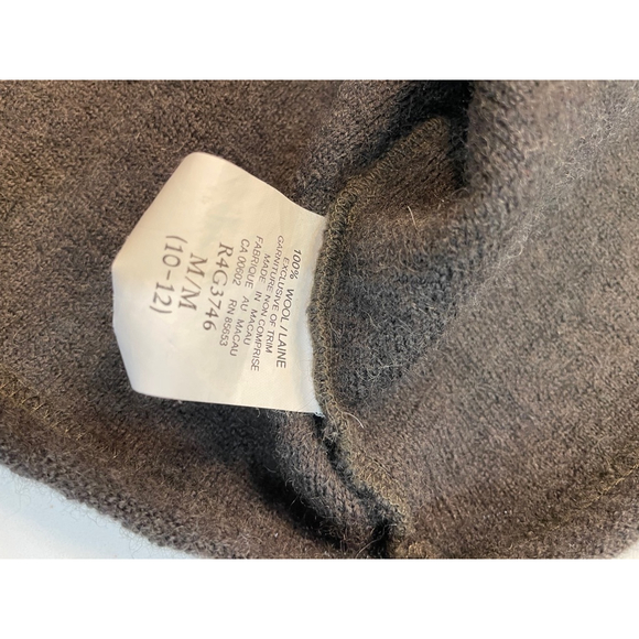 Essentials by Koret Vintage Wool Zip Up Collared Jacket Cardigan Women’s Medium - Picture 8 of 13